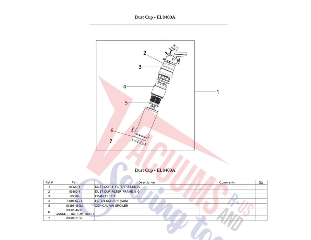 Electrolux EL8400A exploded schematic diagram (page 2)
