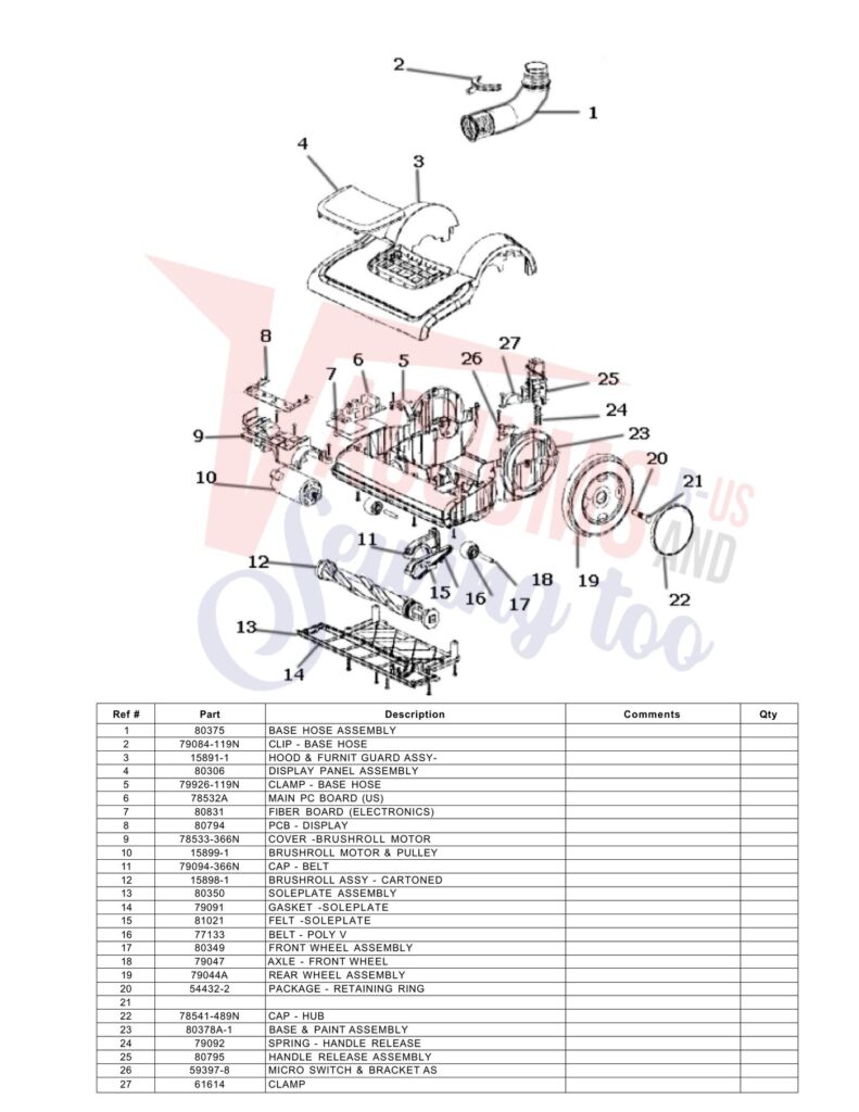 Electrolux EL8500AZ exploded schematic diagram (page 4)
