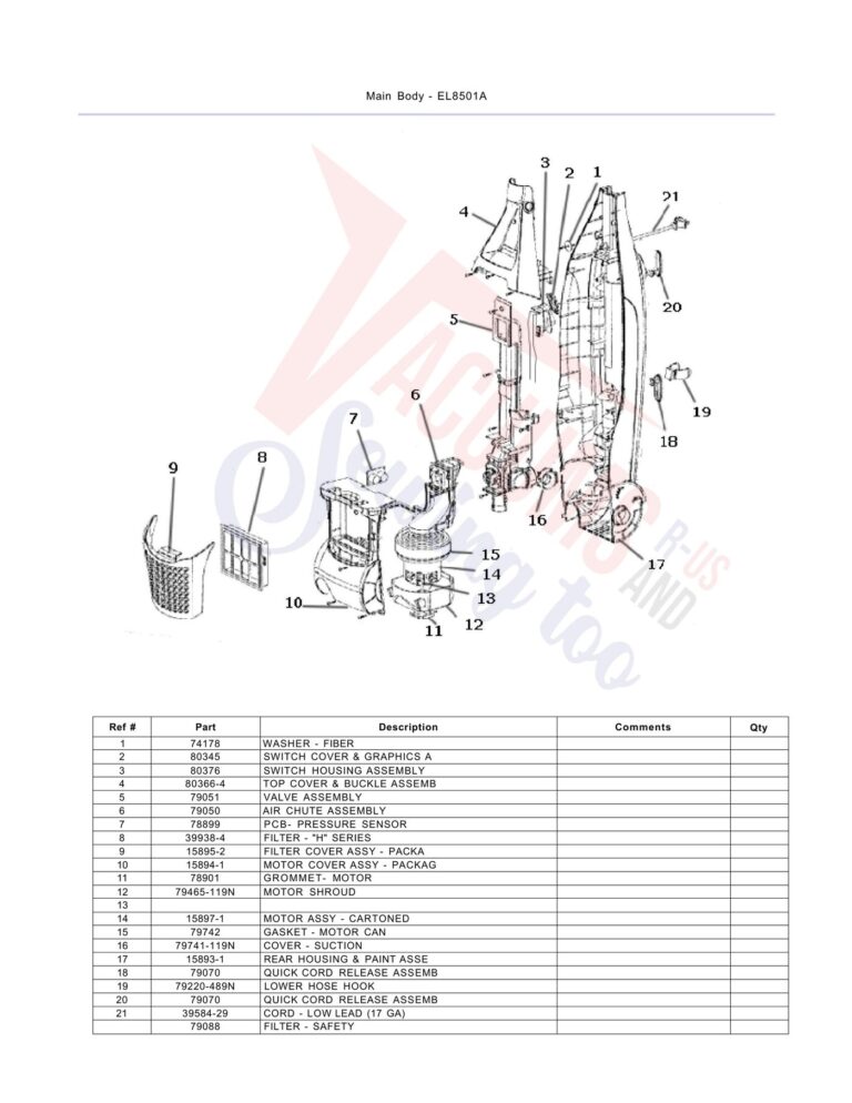 Electrolux EL8501A schematic page 4 preview
