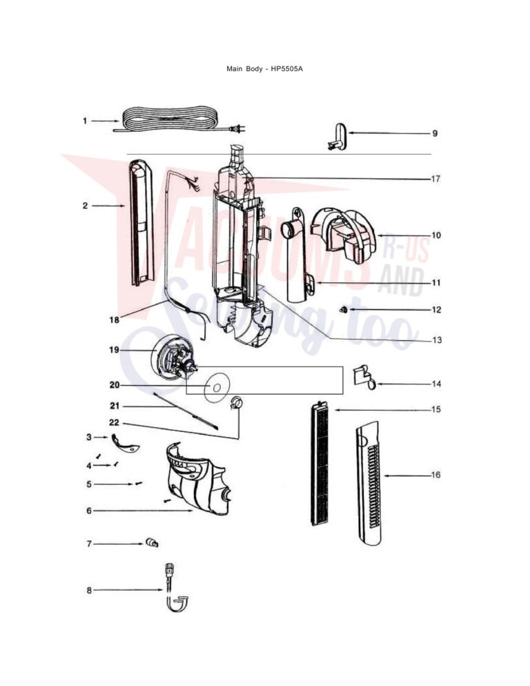 Eureka HP5505A schematic page 2 preview