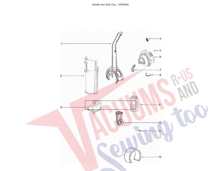 Eureka HP5555A schematic page 1 preview