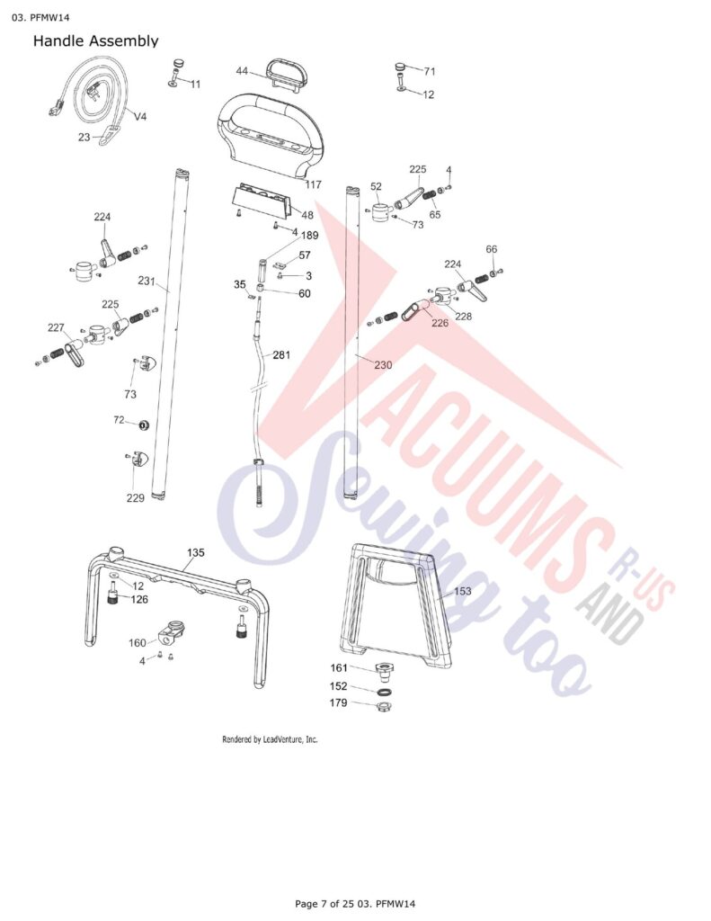 Powr-Flite pfmw14 exploded schematic diagram (page 2)