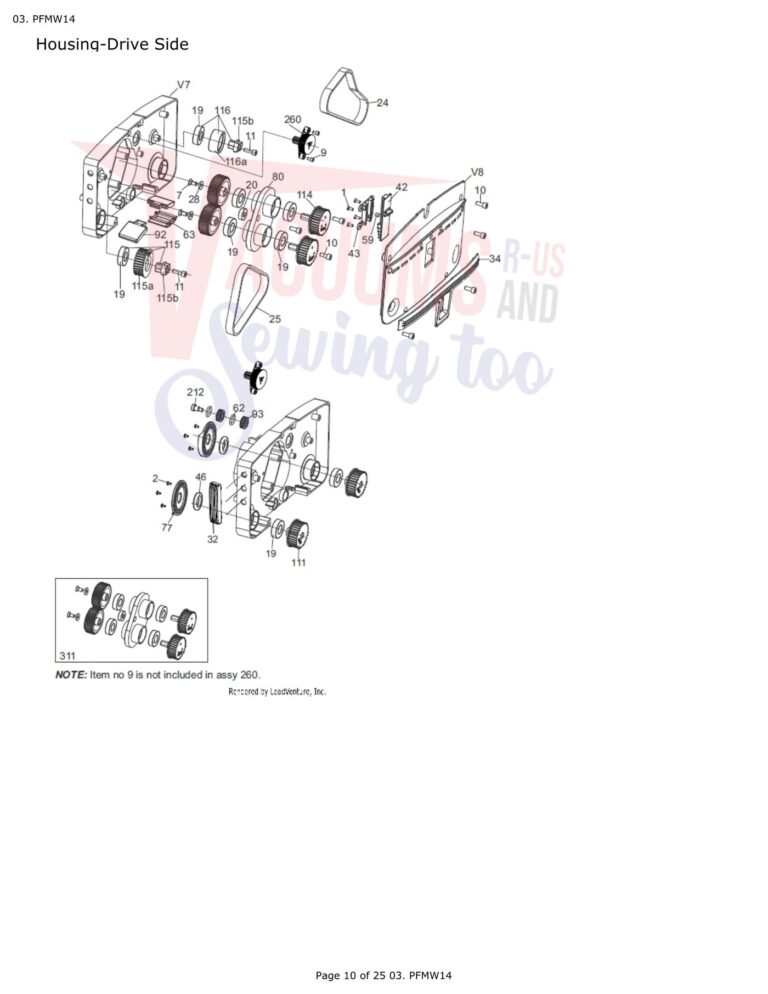 Powr-Flite pfmw14 schematic page 3 preview