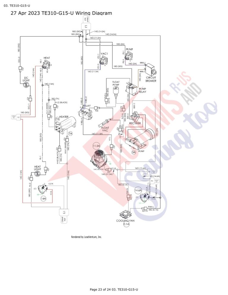Tornado TE310-G15-U schematic page 9 preview
