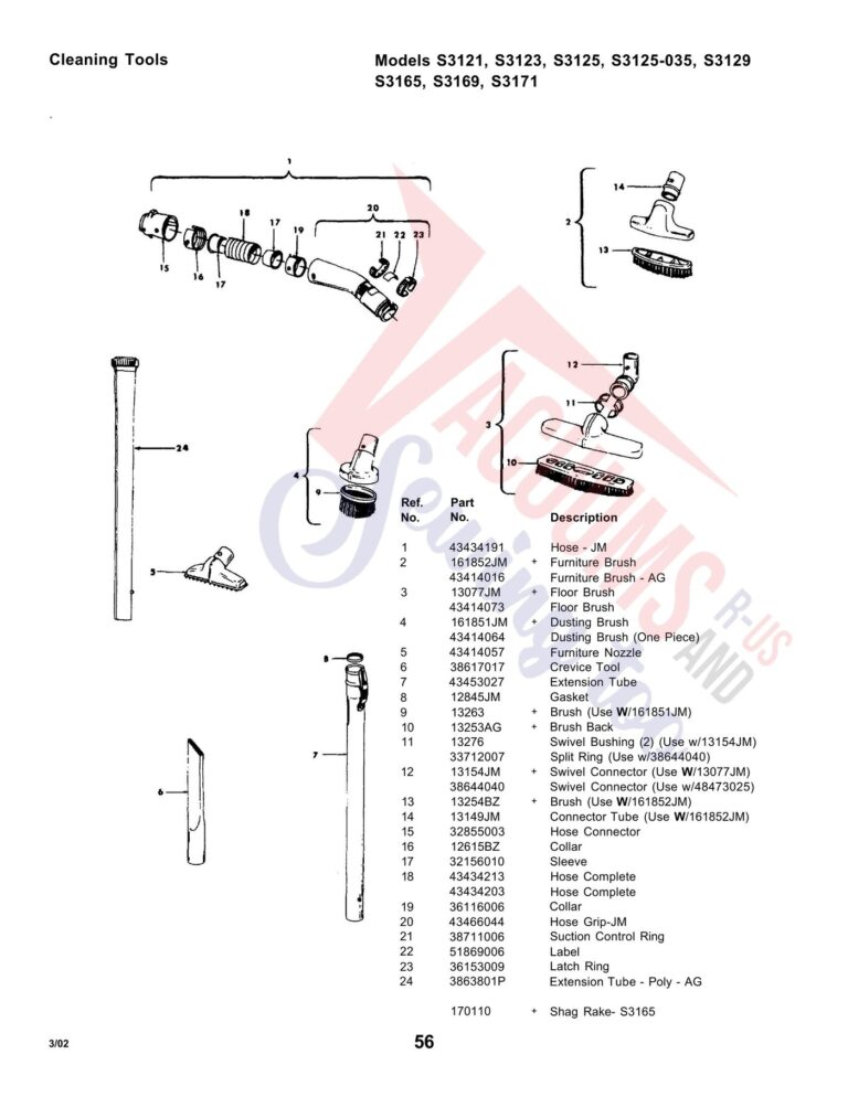 Hoover S3121 schematic page 4 preview