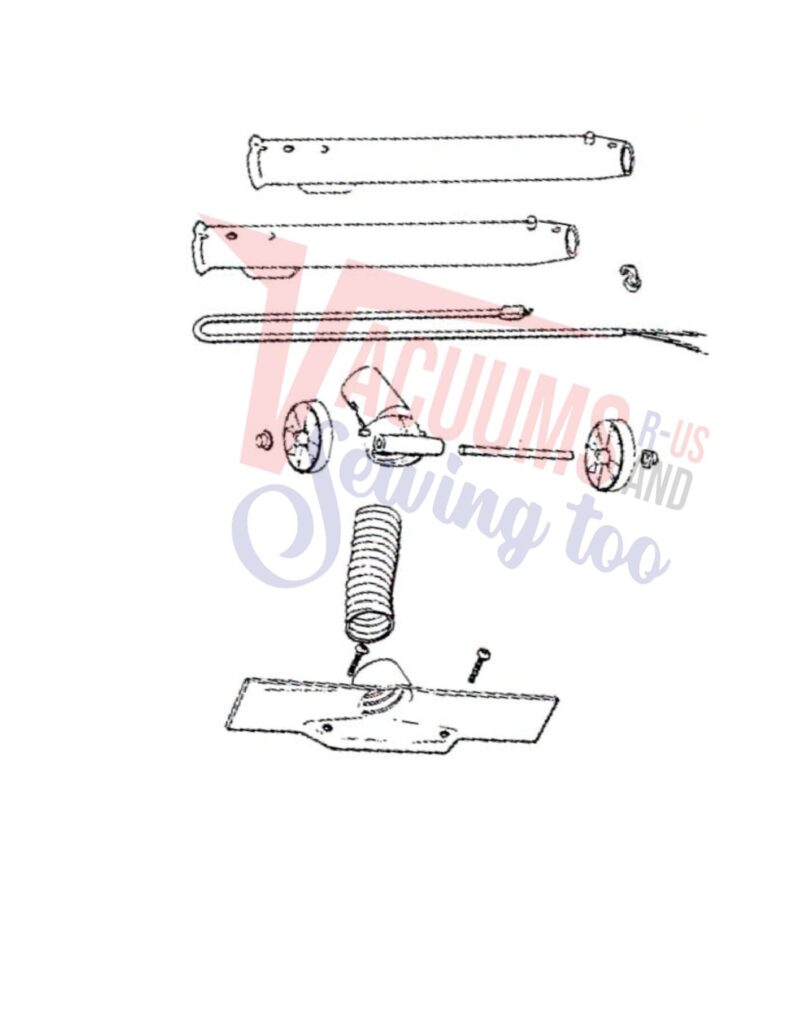 Eureka 3977B exploded schematic diagram (page 3)