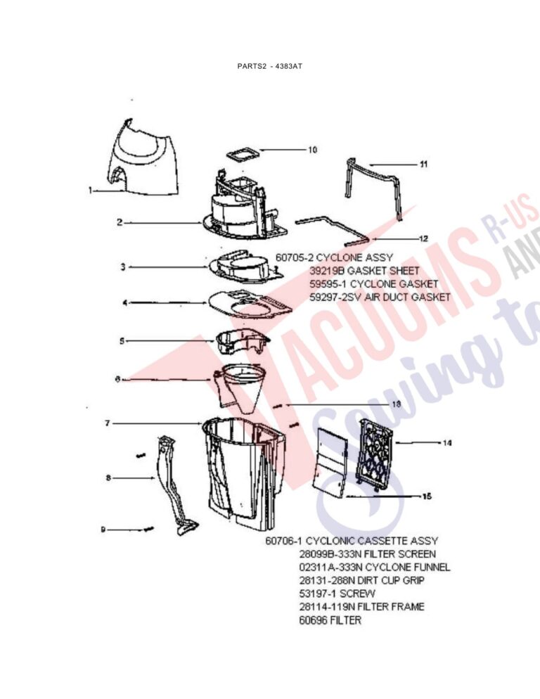 Eureka 4383AT schematic page 3 preview