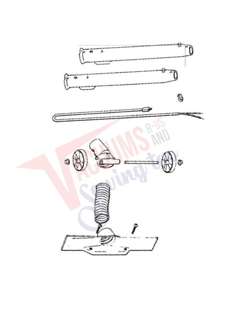 Eureka 3948A exploded schematic diagram (page 3)
