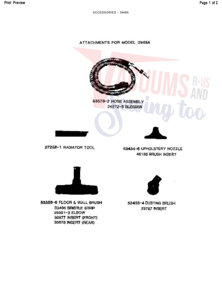 Eureka 3948A schematic page 4 preview