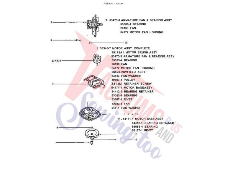 Sanitaire S639A schematic page 5 preview