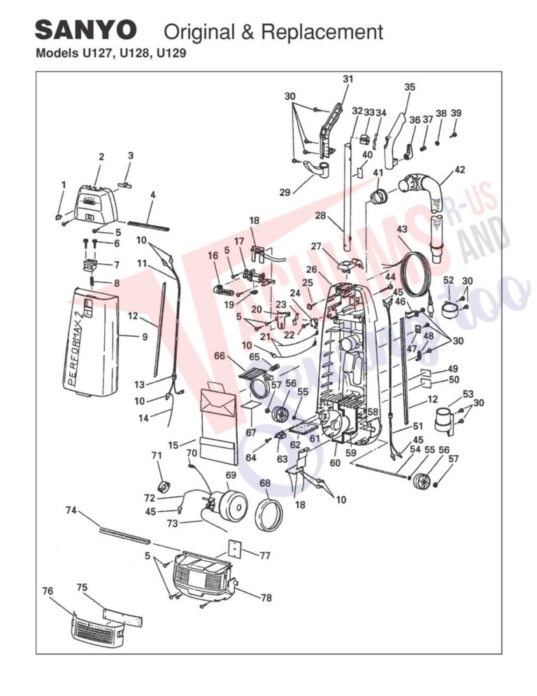 Sanyo u127 schematic page 1 preview