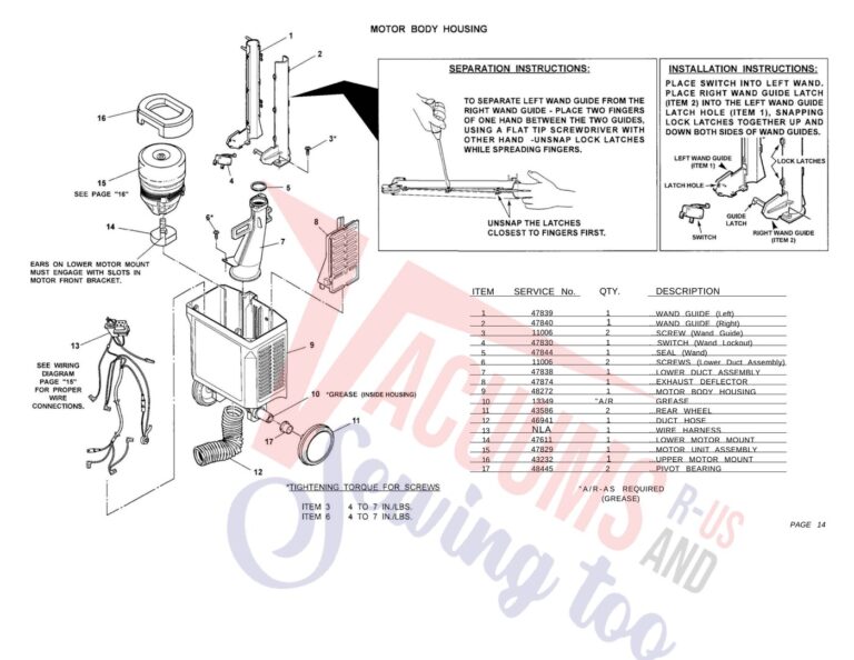 ProTeam 1400xp schematic page 3 preview