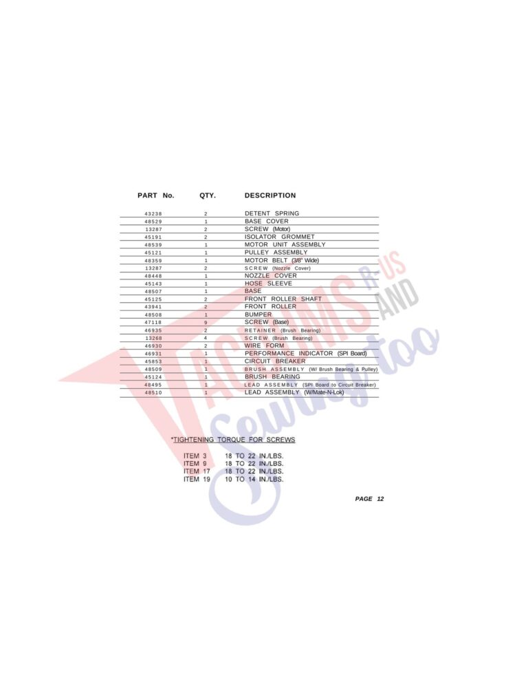 ProTeam 1400xp schematic page 4 preview