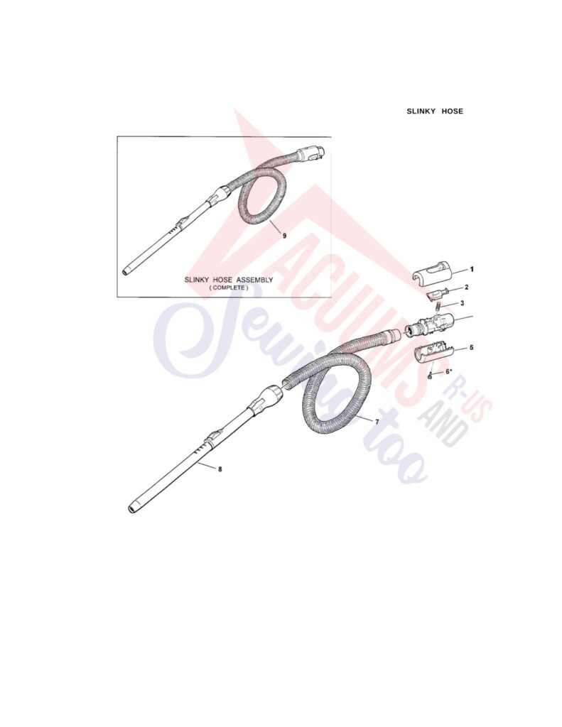 ProTeam 1400xp exploded schematic diagram (page 5)