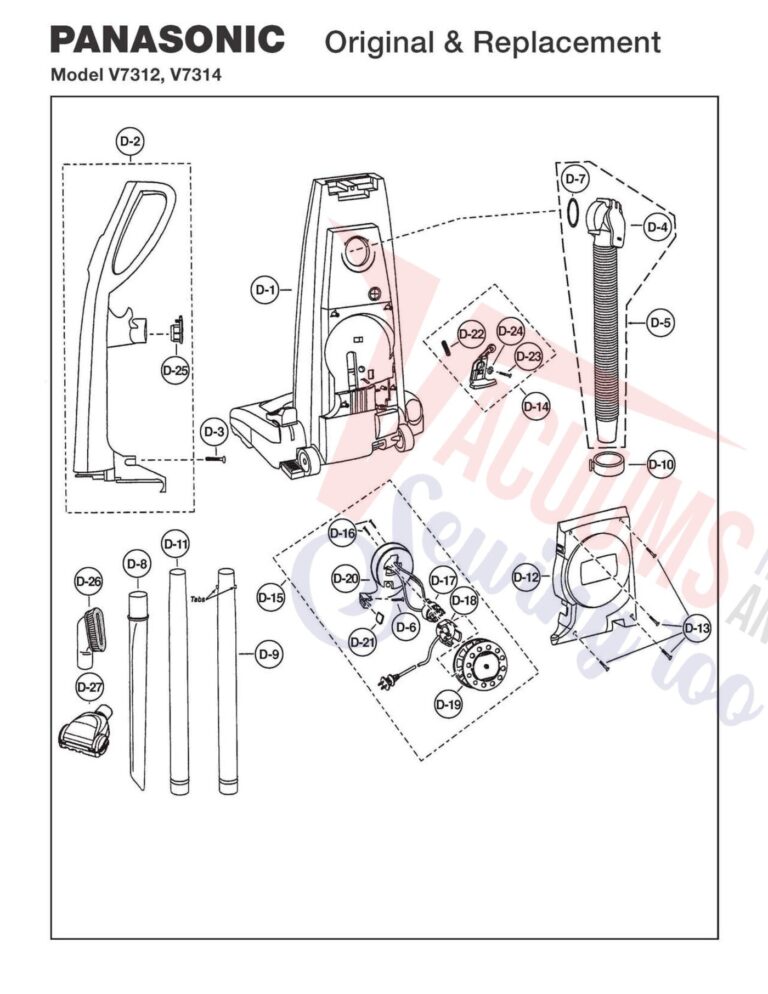 Panasonic V7312 schematic page 3 preview