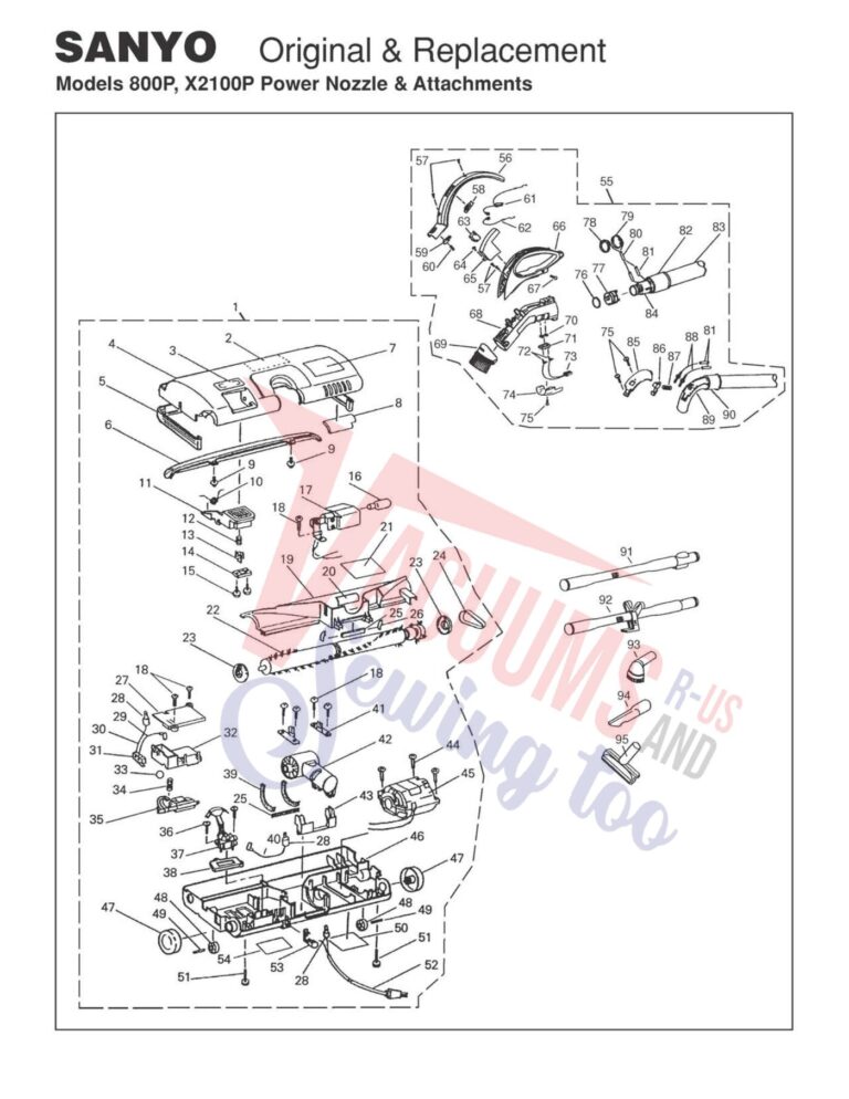 Sanyo X2100P schematic page 2 preview