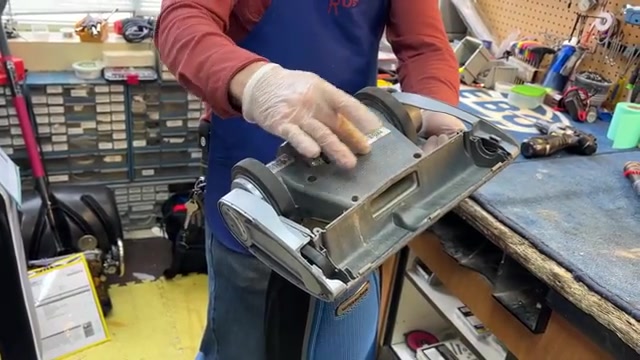 Remove the screws holding the base plate.