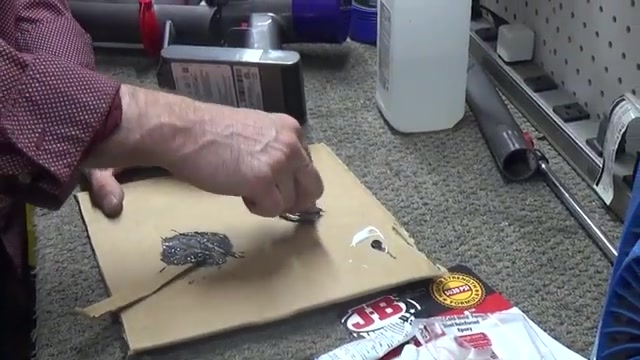 Put on disposable gloves to protect your hands from the epoxy.