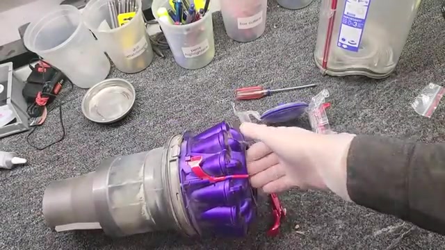 Reinstall the upper assembly onto the canister.