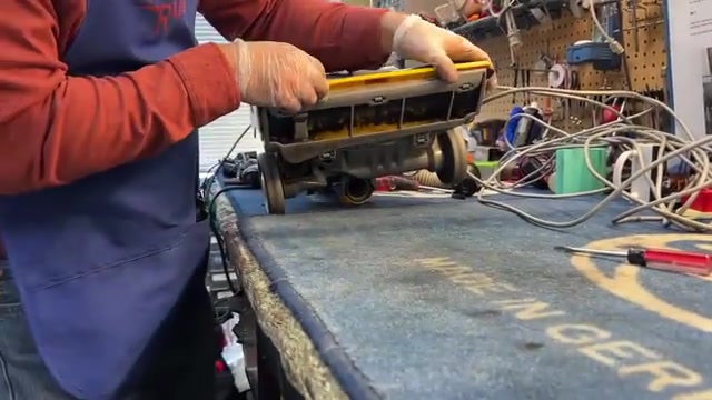 Replace the bottom plate and gasket.