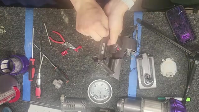 Insert the new trigger switch into position.