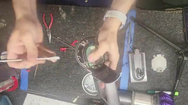Slide the trigger housing back together.