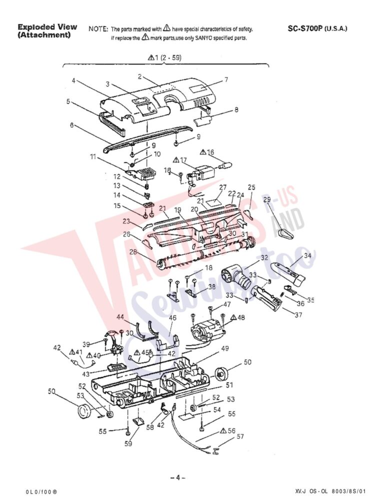 Sanyo SC-S700P schematic page 2 preview