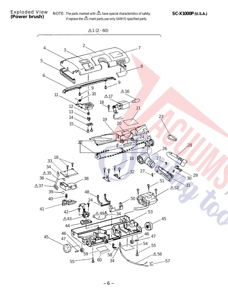 Sanyo SC-X1000P schematic page 3 preview