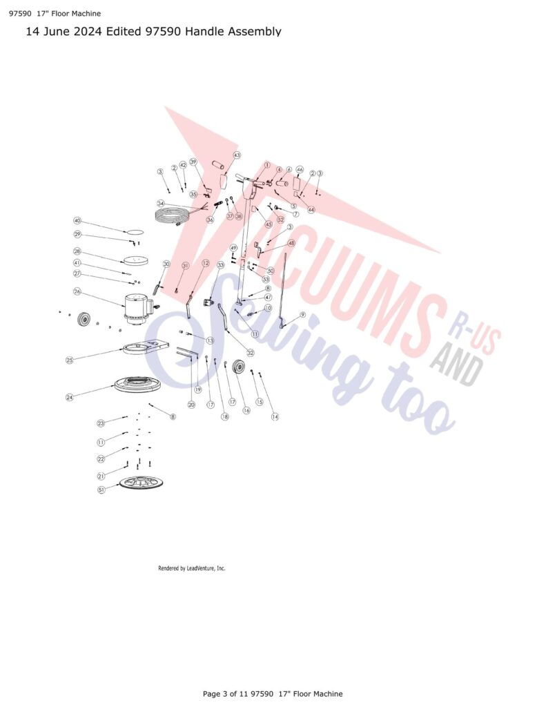 Tornado 97590-17 exploded schematic diagram (page 1)
