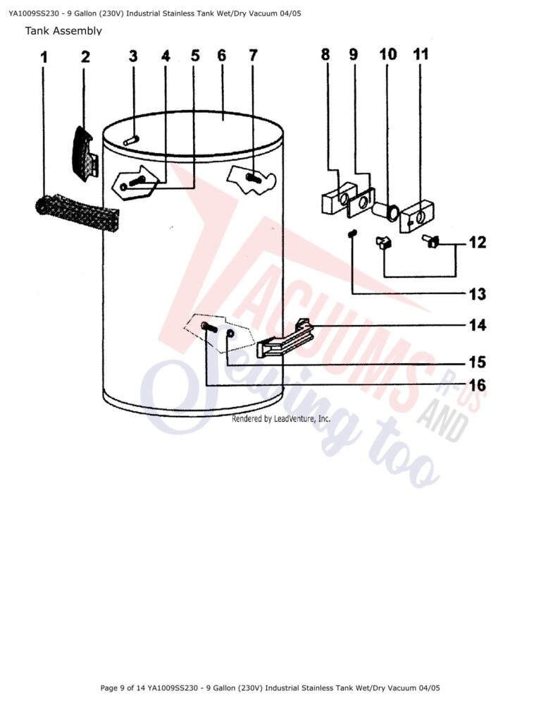 Snap-on YA1009SS230-9 schematic page 4 preview