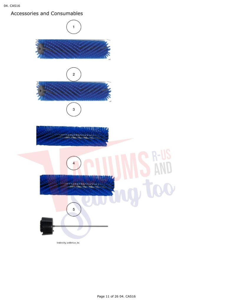 Powr-Flite cas16 exploded schematic diagram (page 2)