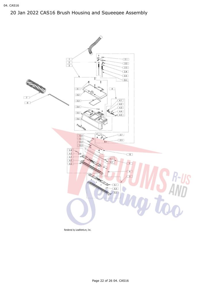 Powr-Flite cas16 schematic page 6 preview