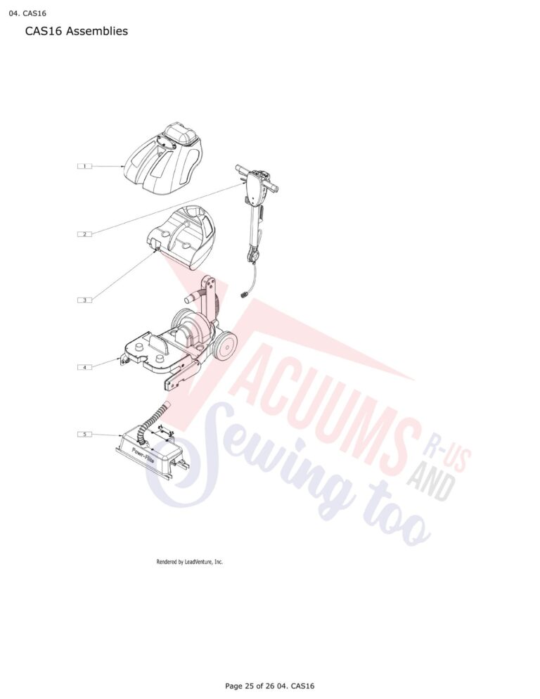 Powr-Flite cas16 schematic page 7 preview