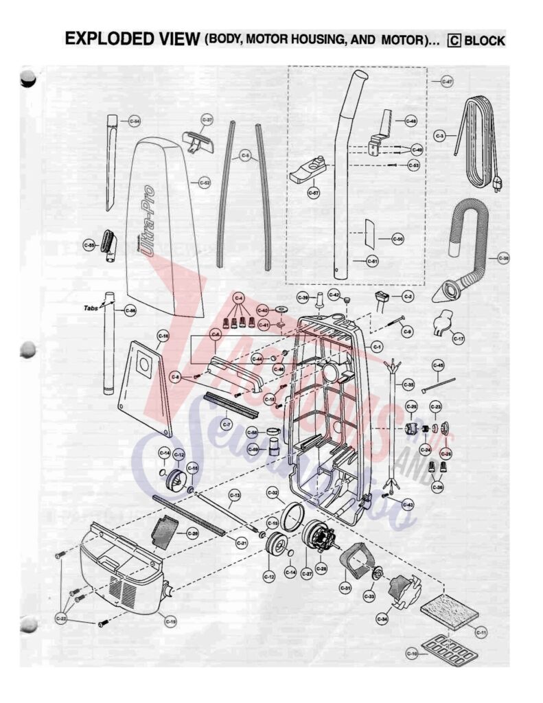 Panasonic AMC43S-V00 exploded schematic diagram (page 2)