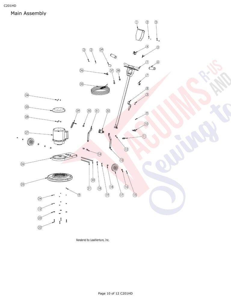 Powr-Flite C201HD schematic page 4 preview