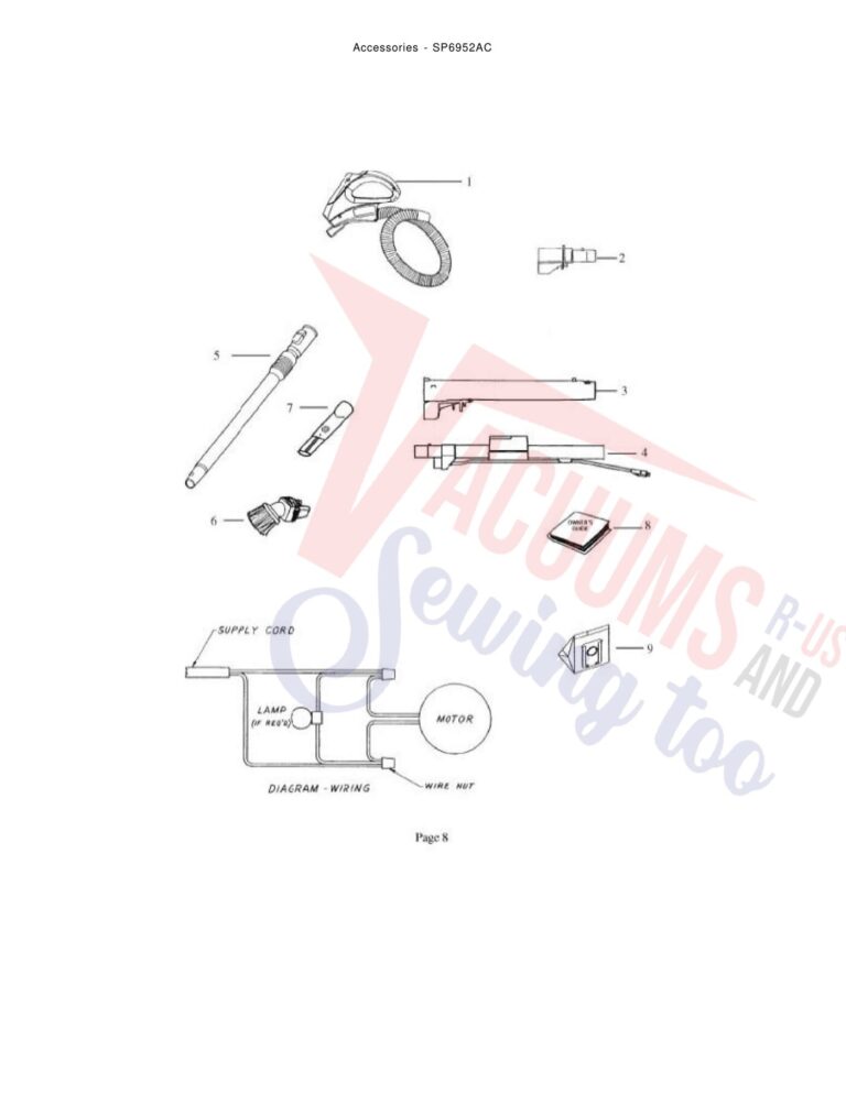Sanitaire SP6952AC schematic page 4 preview
