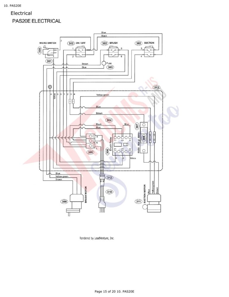 Powr-Flite PAS20E schematic page 4 preview