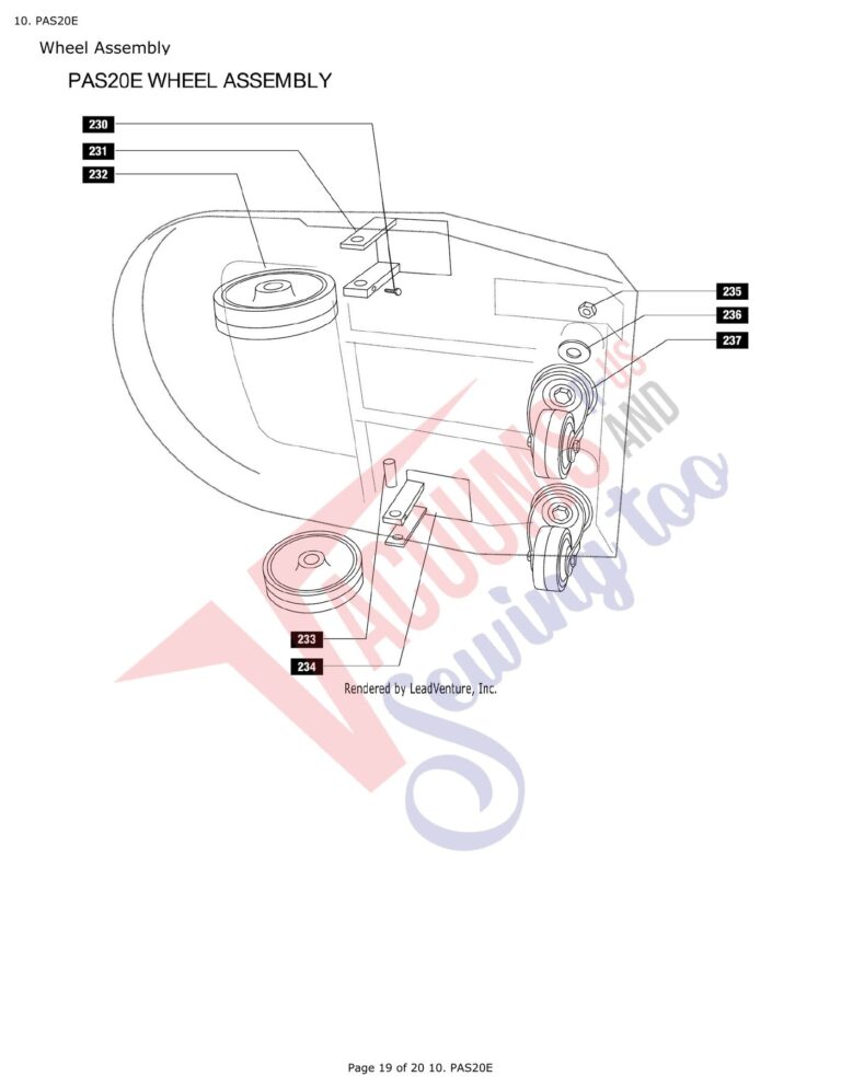 Powr-Flite PAS20E schematic page 6 preview