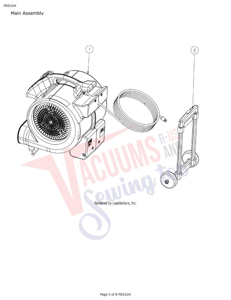 Powr-Flite PDS1DX schematic page 1 preview