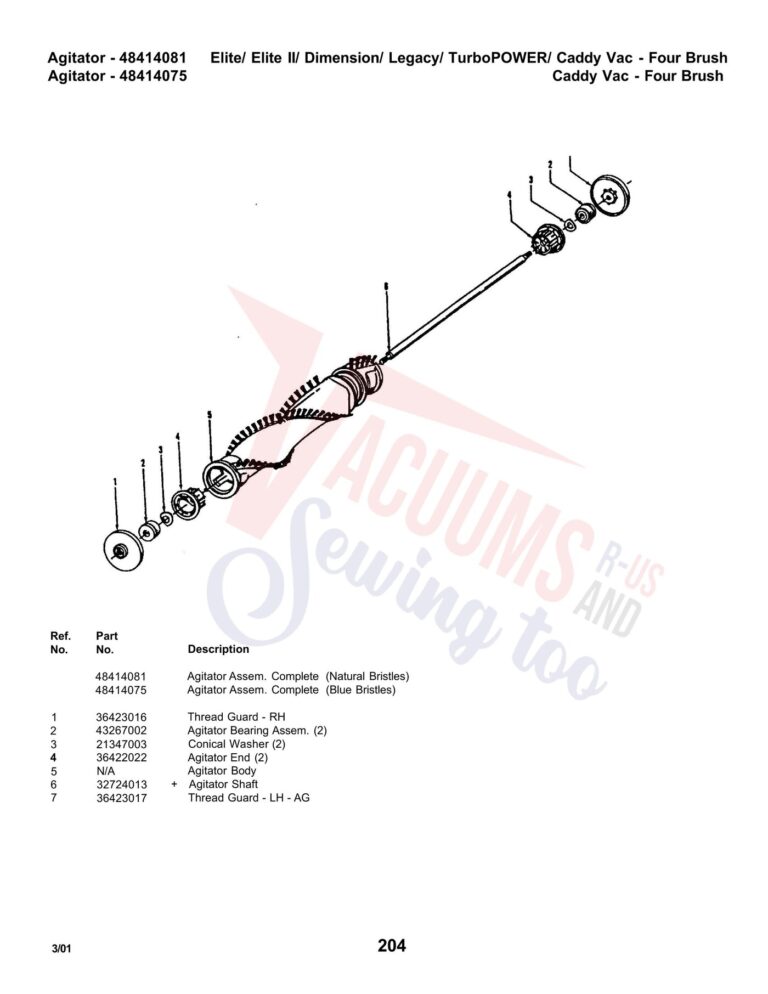 Hoover U5101-930 schematic page 2 preview