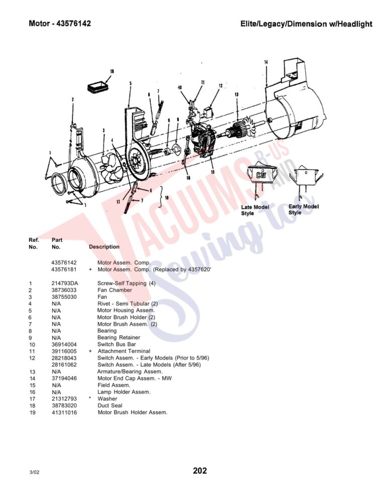 Hoover *U5110-970 schematic page 2 preview