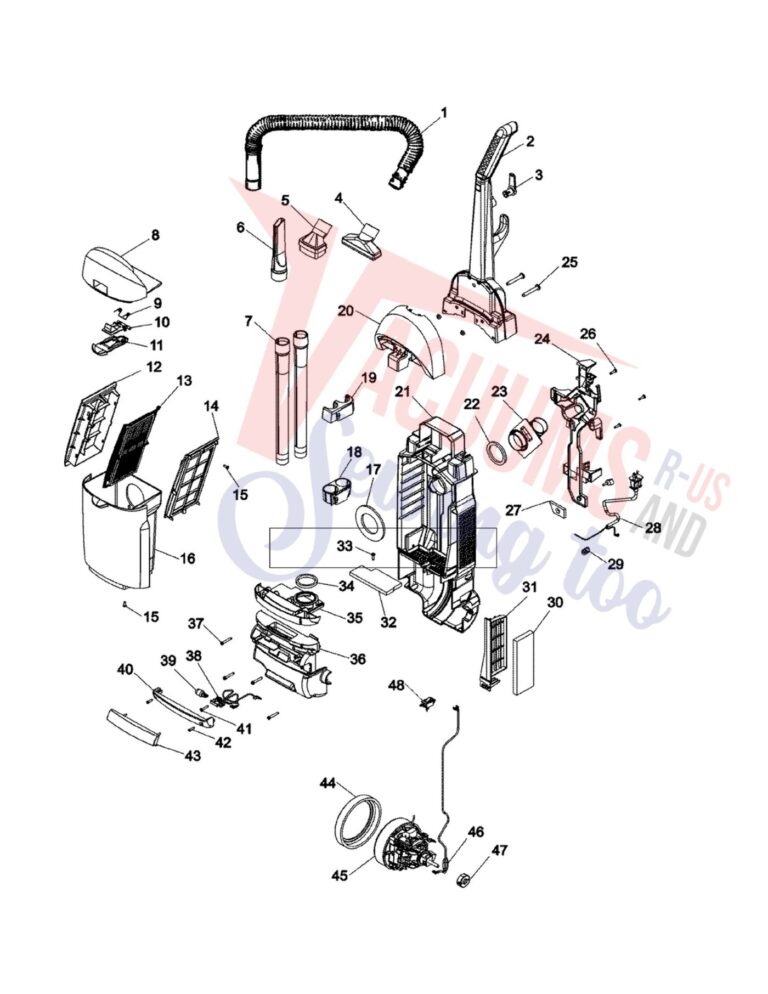 Hoover U5155-900 schematic page 1 preview