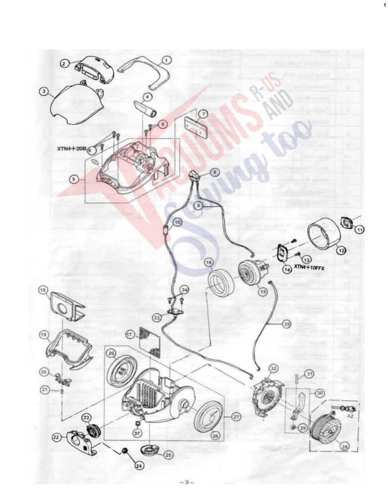 Panasonic MC-3900 schematic page 1 preview