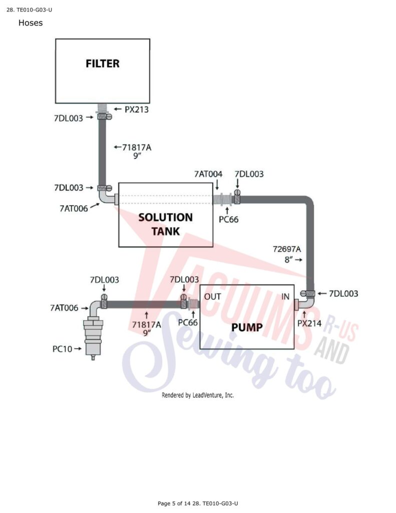 Tornado TE010-G03-U exploded schematic diagram (page 2)