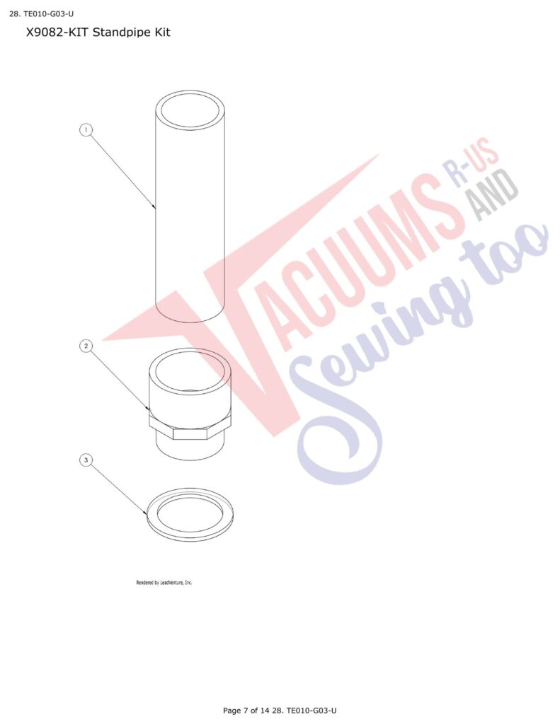 Tornado TE010-G03-U exploded schematic diagram (page 3)