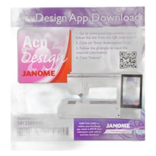 Janome Elna Acudesign App Download Card