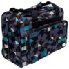 Janome Elna Geometric Gray And Blue Tote