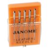 Janome Elna Leather Needles #14 5/Pk
