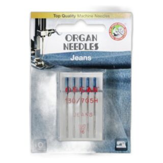 Janome Elna Organ Jeans Needles 100 Bp