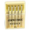 Janome Elna Universal Needle # 11 5/Pk